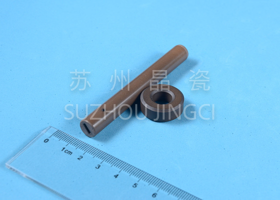 95%ブラウンのアルミナの陶磁器シャフトφ10および軸受け循環ポンプの構成の高い反摩耗